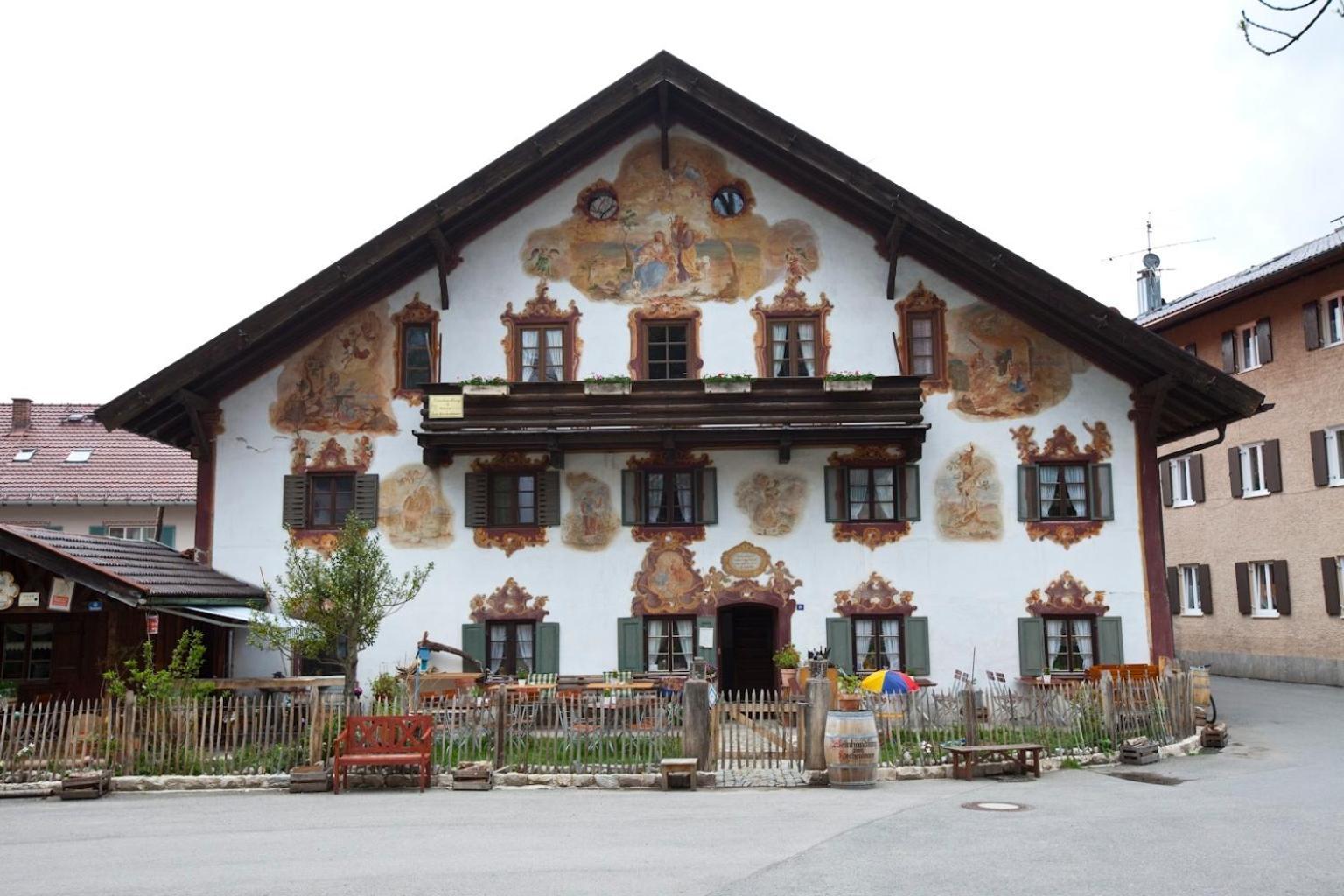 Zum Kirchenbauer Hotel Oberammergau Exterior foto