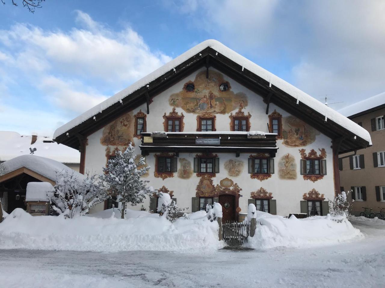 Zum Kirchenbauer Hotel Oberammergau Exterior foto